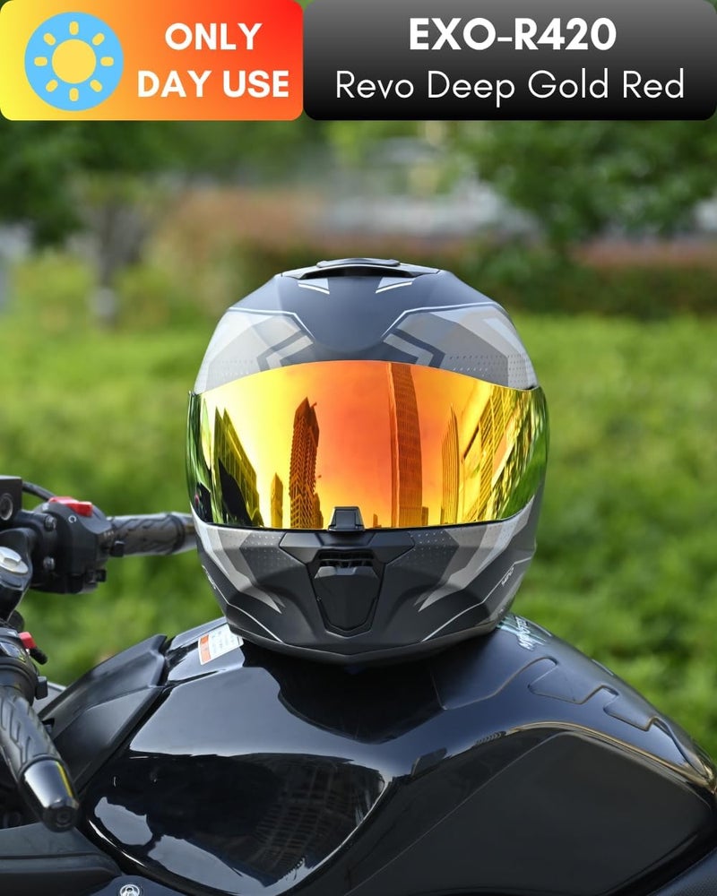 Logto Replacement Motorcycle Helmet Visor Shield for R420 Visor Wearproof Windproof Sun Protection Helmet Accessories - Image 2